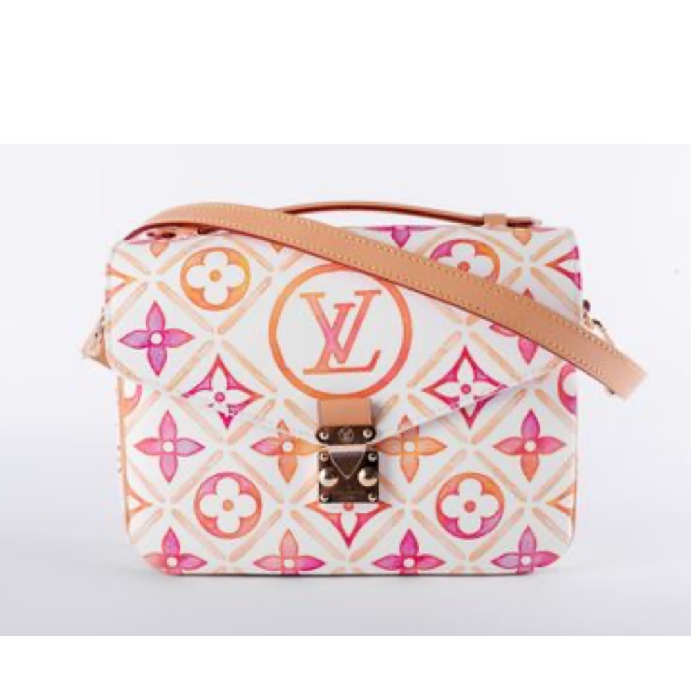 Louis Vuitton Pochette Metis Coral monogram canvas (NEW)